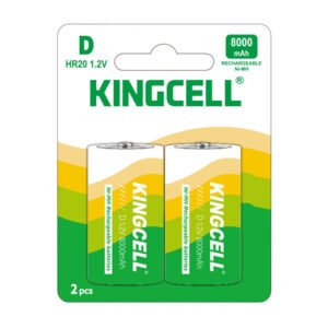 KINGCELL HR20,D,NiMH rechargeable batteries 