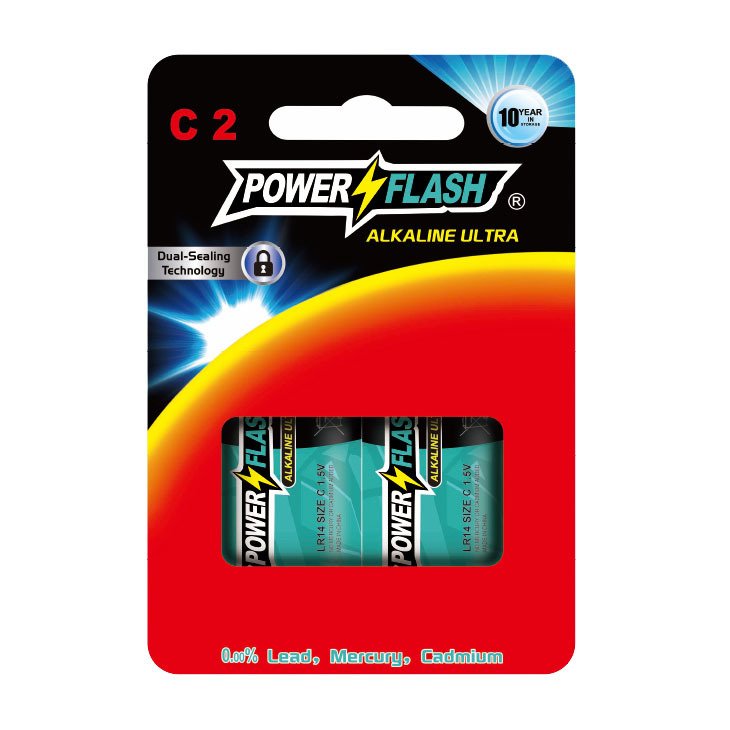 LR14 C 1,5V 2PCS/Tarjeta