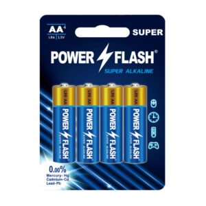 LR6 AA 1.5V 4PCSCard