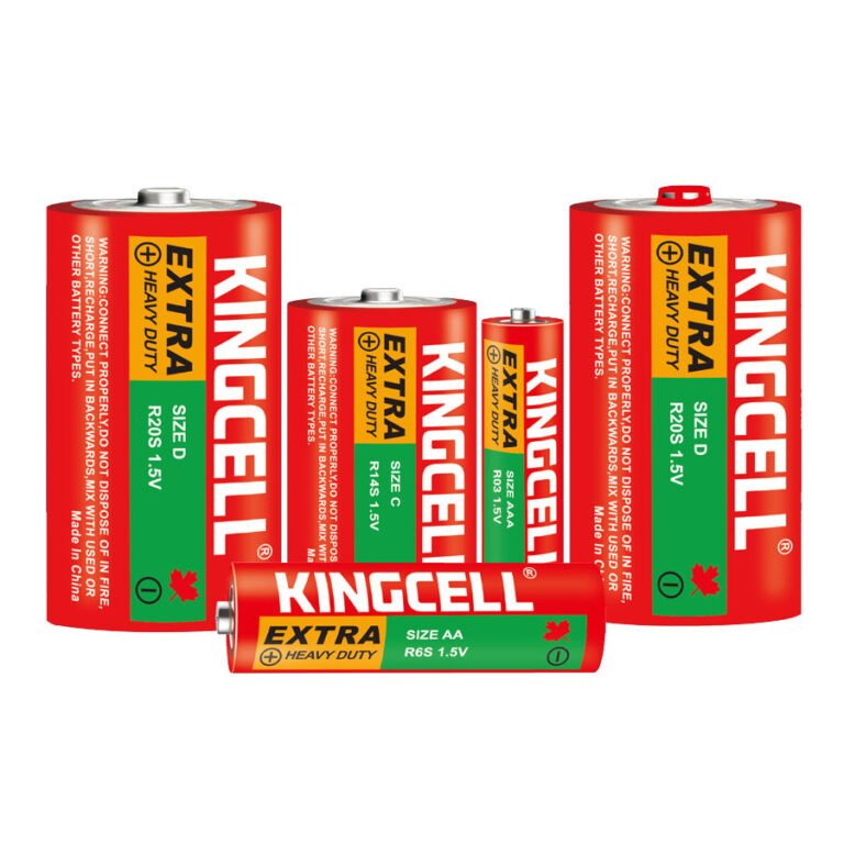 Pila de carbono-zinc de la marca Huatai